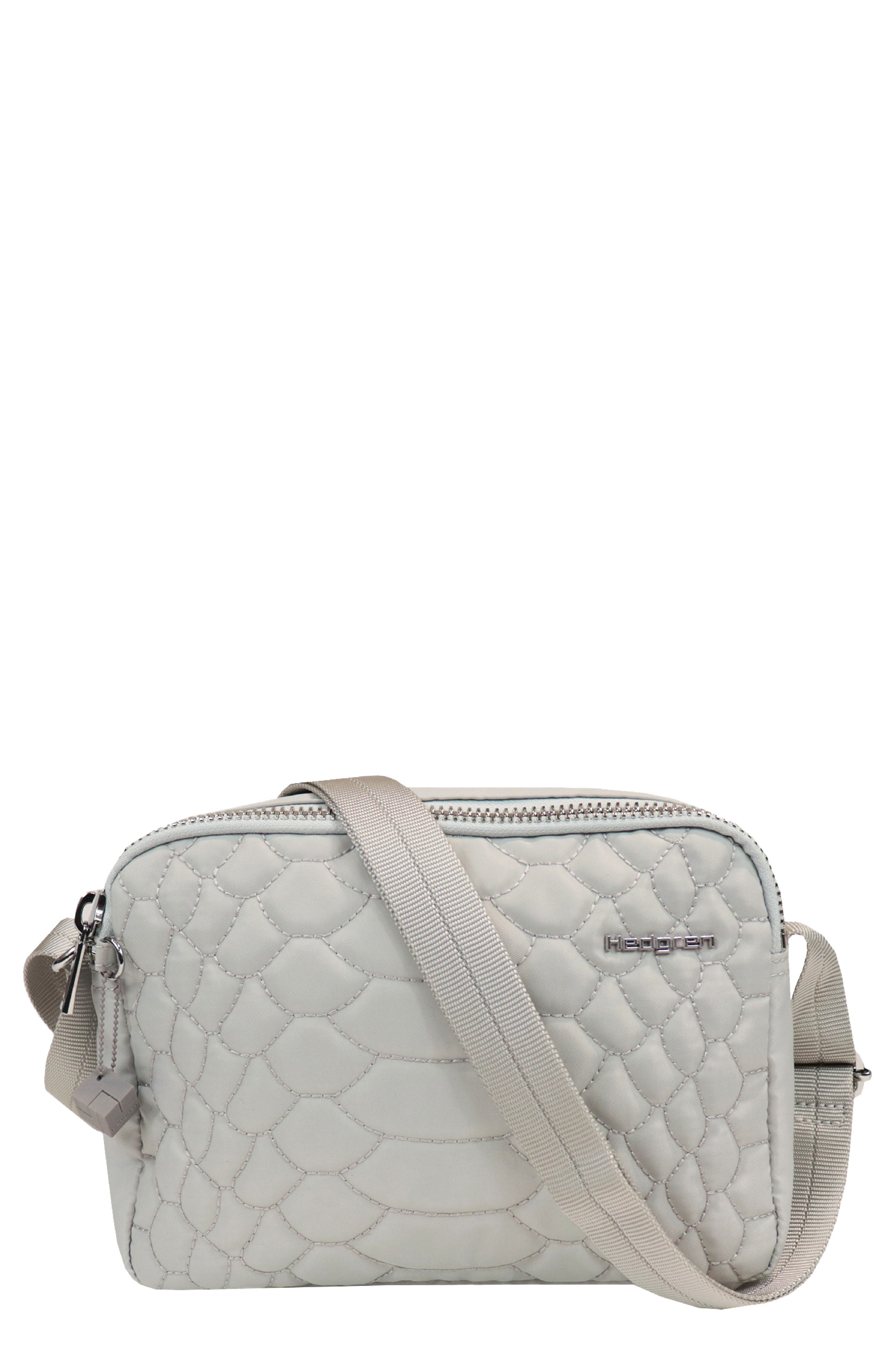 Hedgren Marion Water Repellent Recycled Polyester Crossbody, Main, color, 