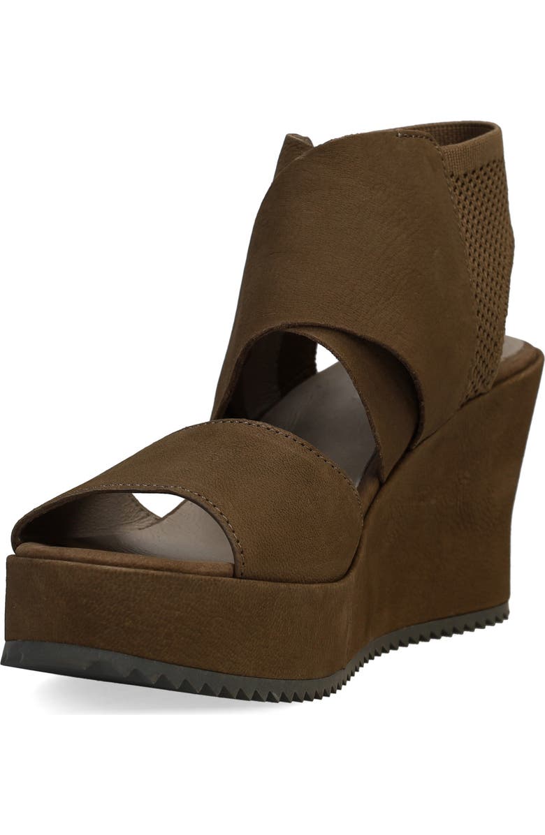 Eileen Fisher Lio Wedge Sandal, Alternate, color, Antelope