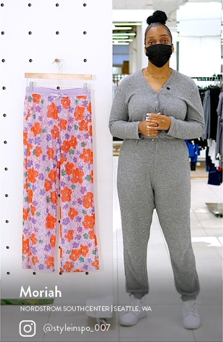 Pride Gender Inclusive Sheer Lace Drawstring Pants, sales video thumbnail