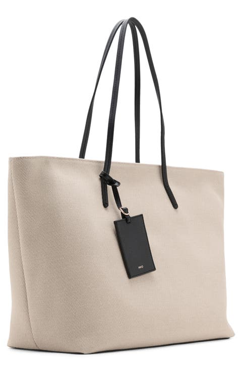Canvas Shopper Bag