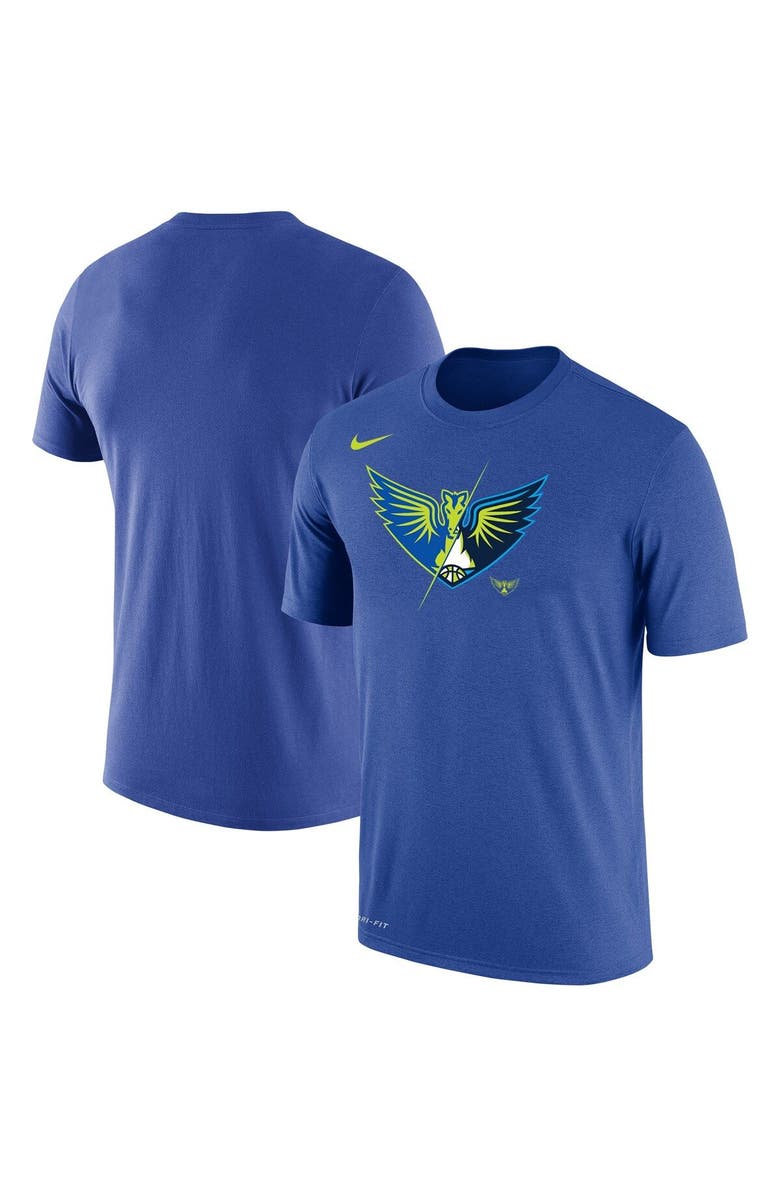 Nike Unisex Nike Blue Dallas Wings Split Logo Performance T-Shirt, Main, color, 