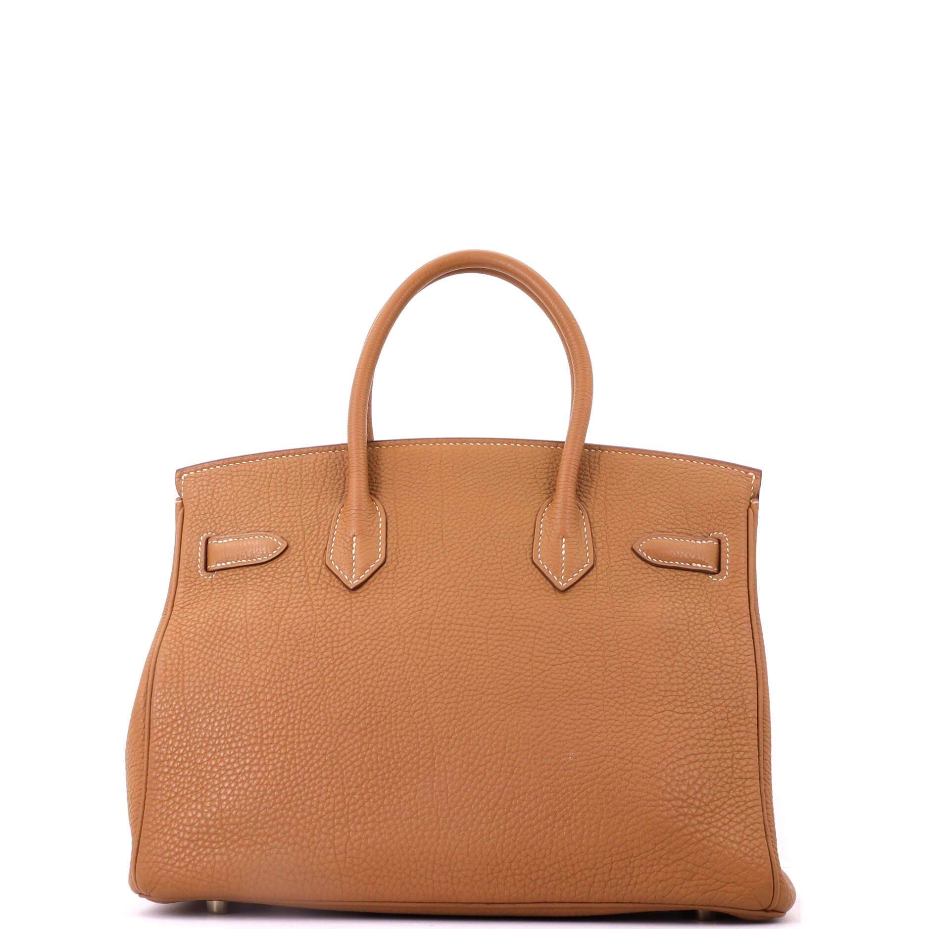 Birkin Handbag Brown Togo with Gold Hardware 30, Alternate, color, Metallic Gold