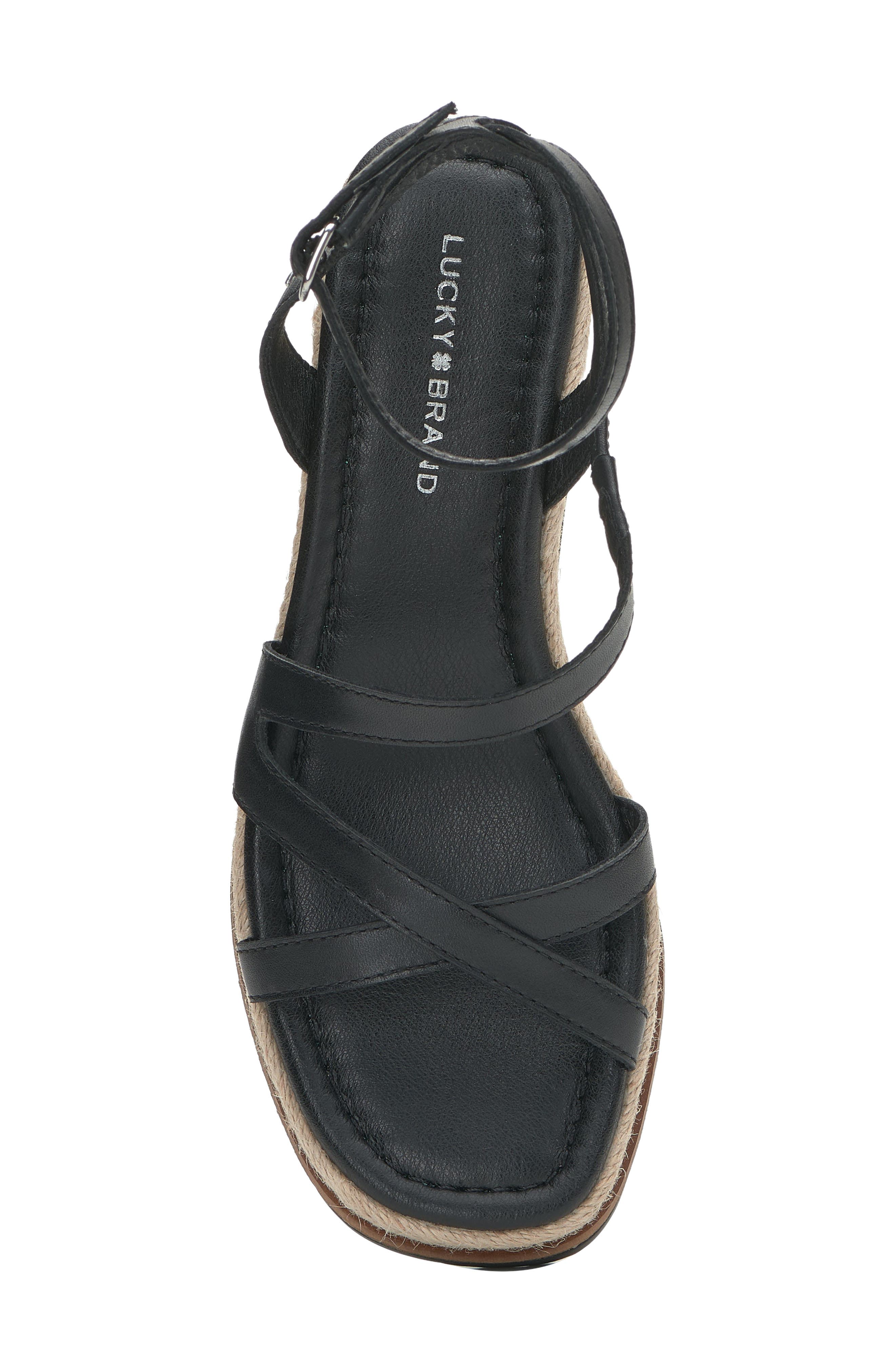 Lucky Brand Carolie Platform Wedge Sandal, Alternate, color, 