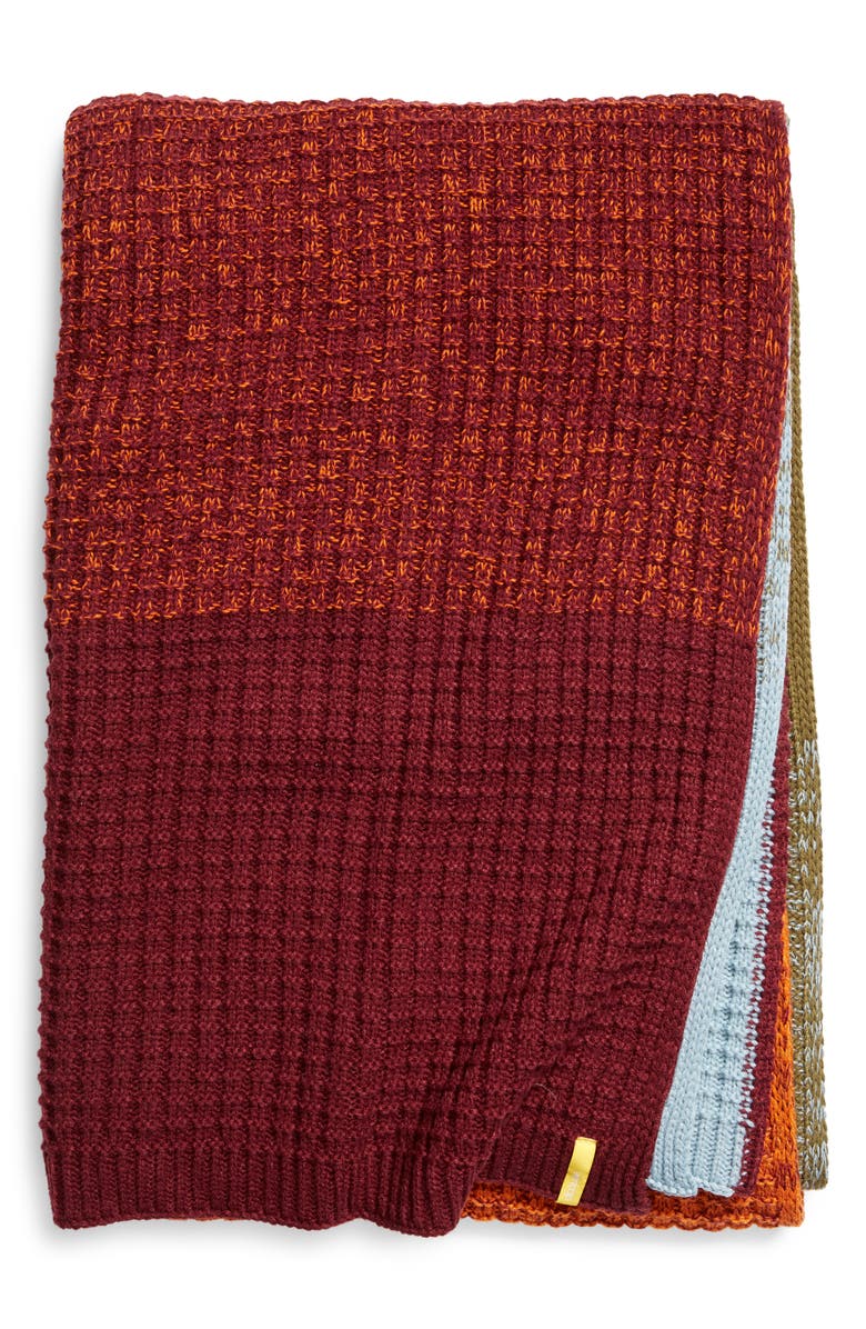 verloop Sunrise Sunset Stripe Throw Blanket, Main, color, 