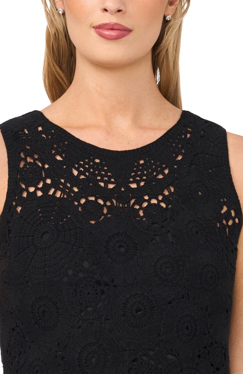 Halogen<sup>®</sup> Crochet Sheath Dress, Alternate, color, 