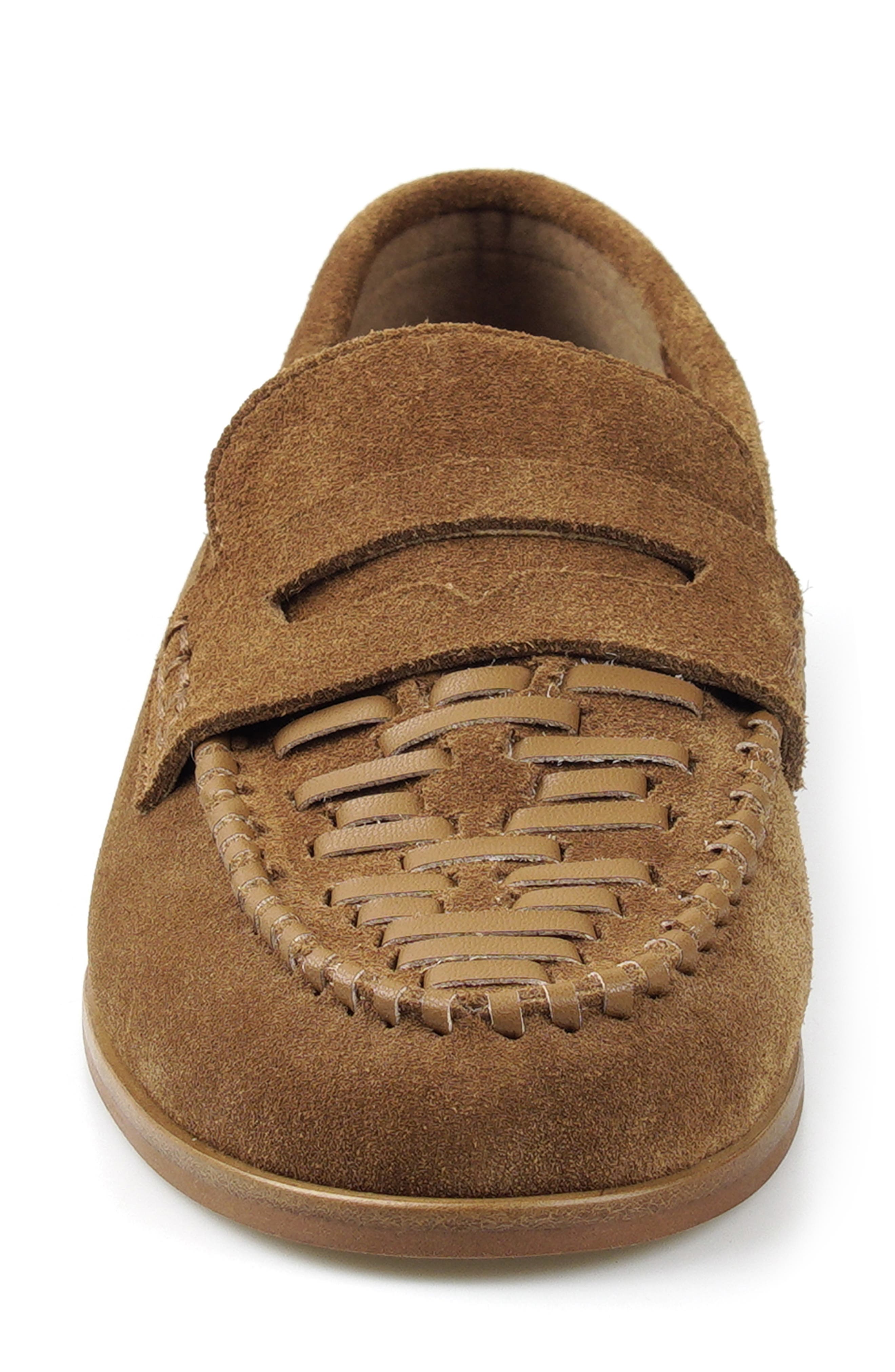 Roki Penny Loafer, Alternate, color, TAN SUEDE