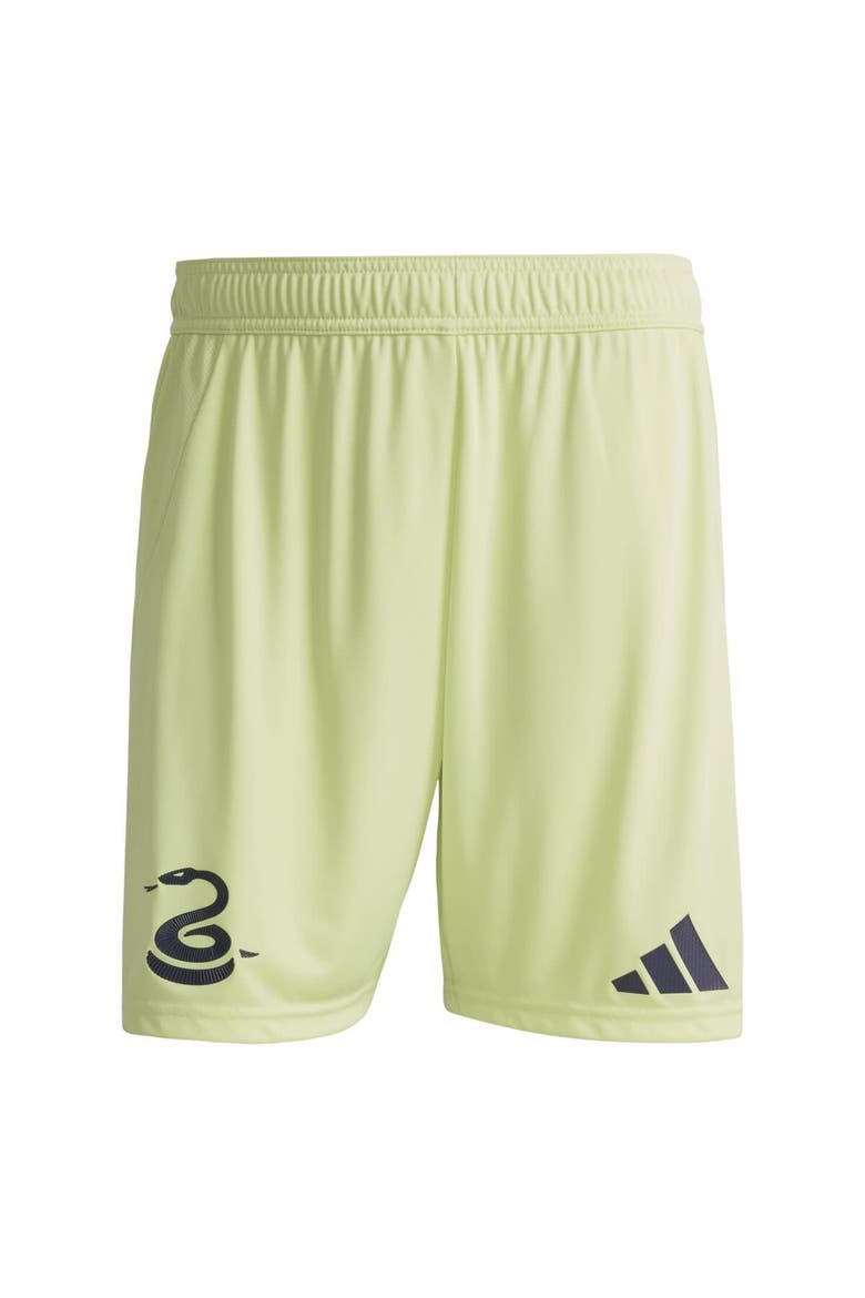 Men's adidas  Yellow Philadelphia Union Away 2025 The Voltage Kit Authentic Shorts, Main, color, Yellow