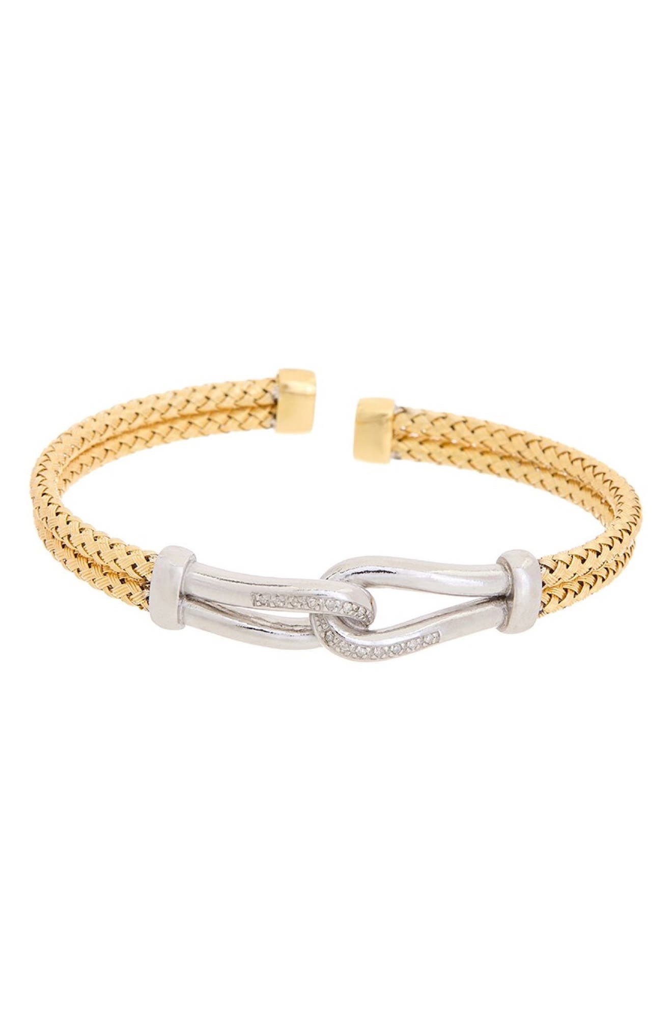 Diamond Mesh Bangle