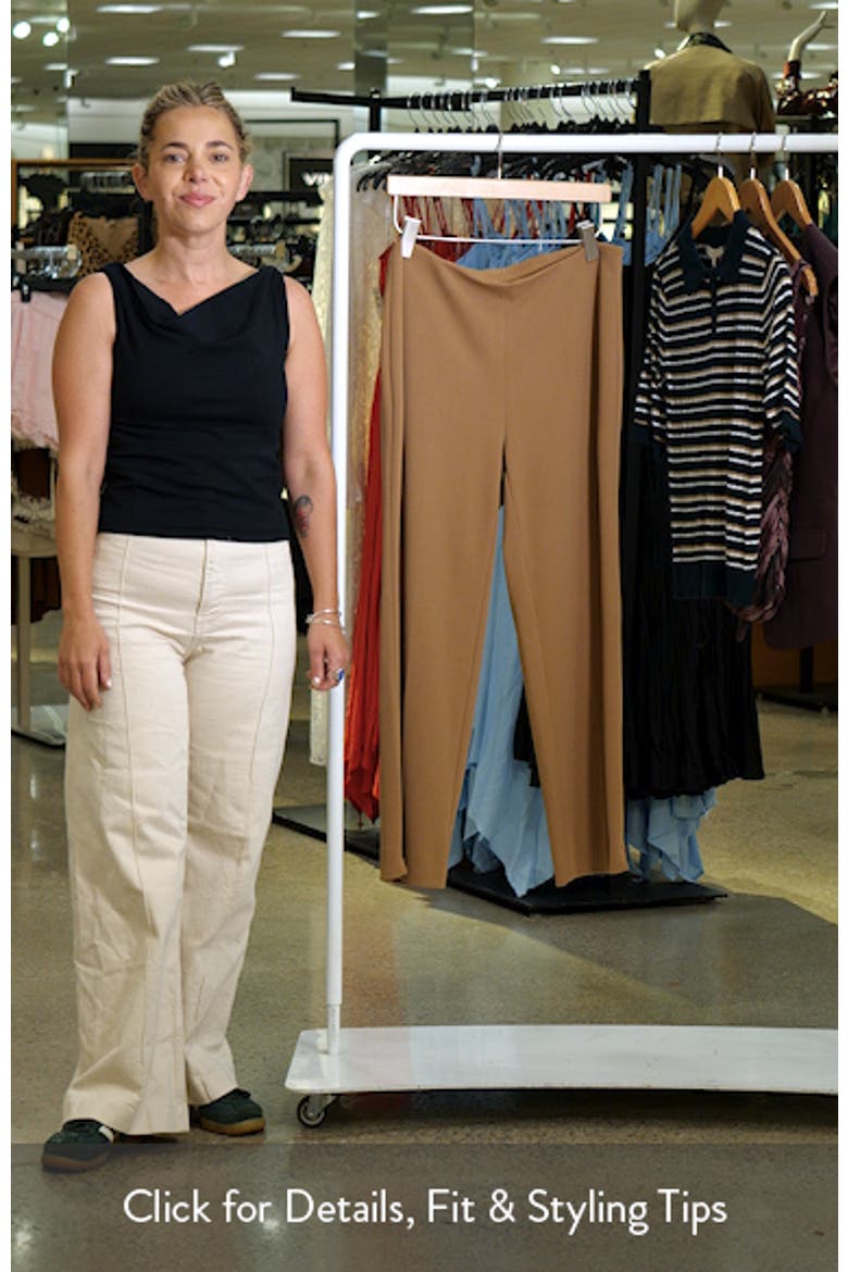 Hollywood Waist Straight Leg Ankle Pants video