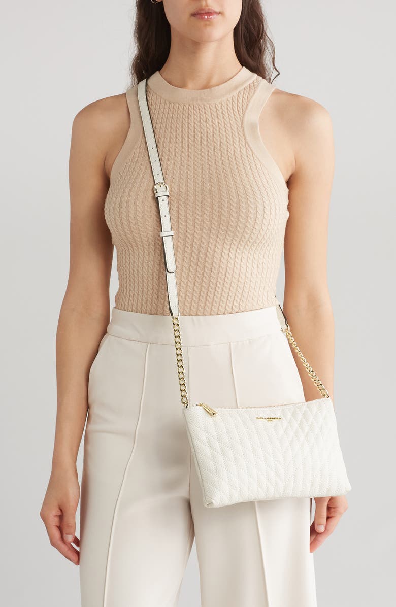KARL LAGERFELD PARIS Karolina Crossbody Bag, Alternate, color,