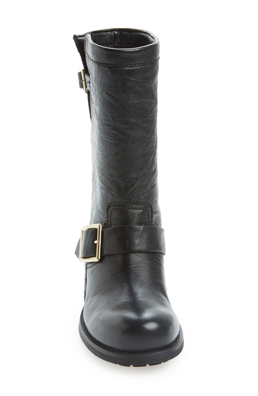 Jimmy Choo Motorcycle Boot, Alternate, color, 