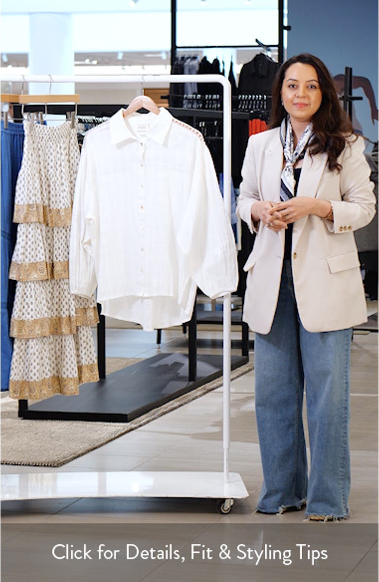 Leilani Cutout Shirt, sales video thumbnail