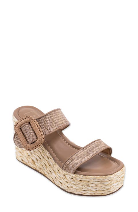 Leena Platform Wedge Espadrille Sandal (Women)