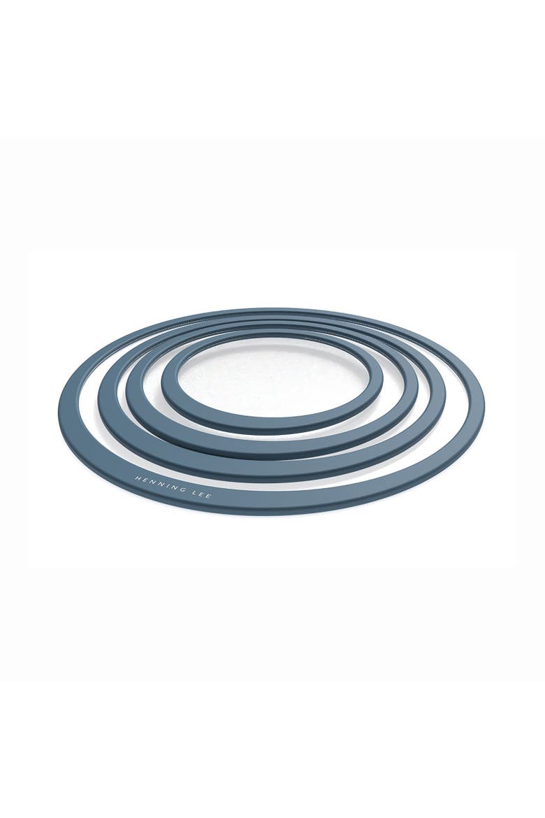 Universal Silicone Lids Set of 4, Blue, Main, color, Blue