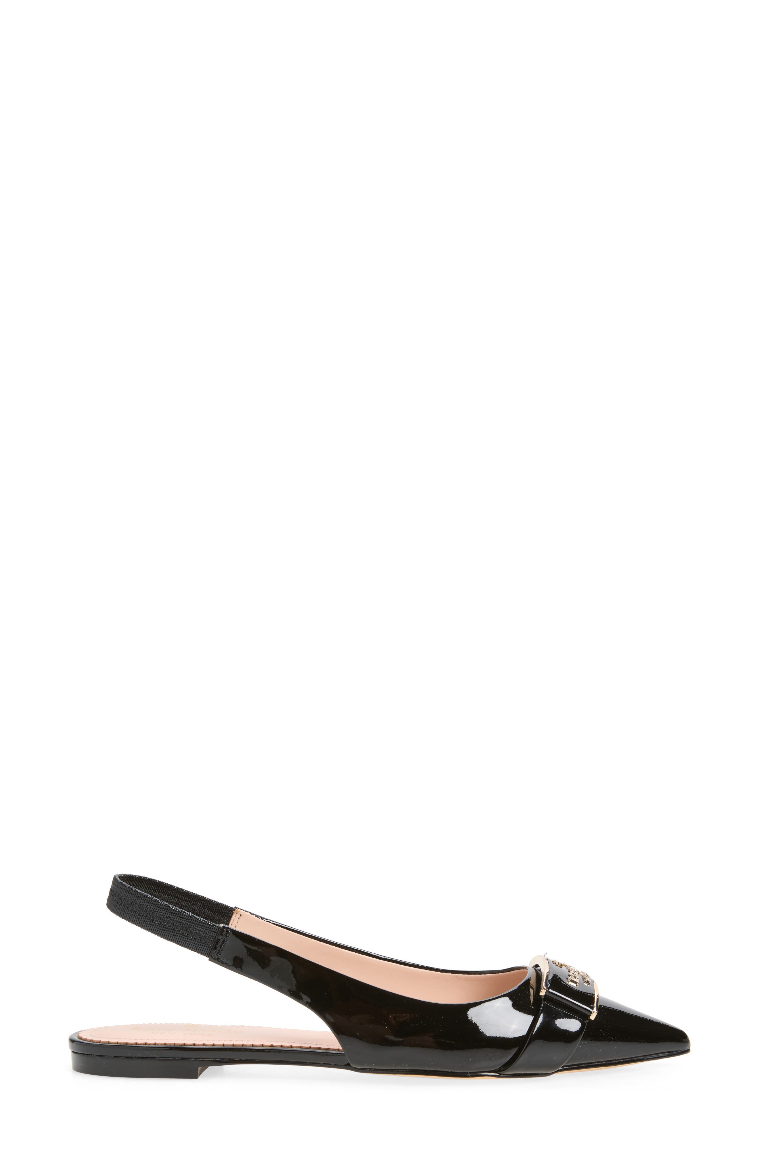 vanna slingback flat, Alternate, color, BLACK