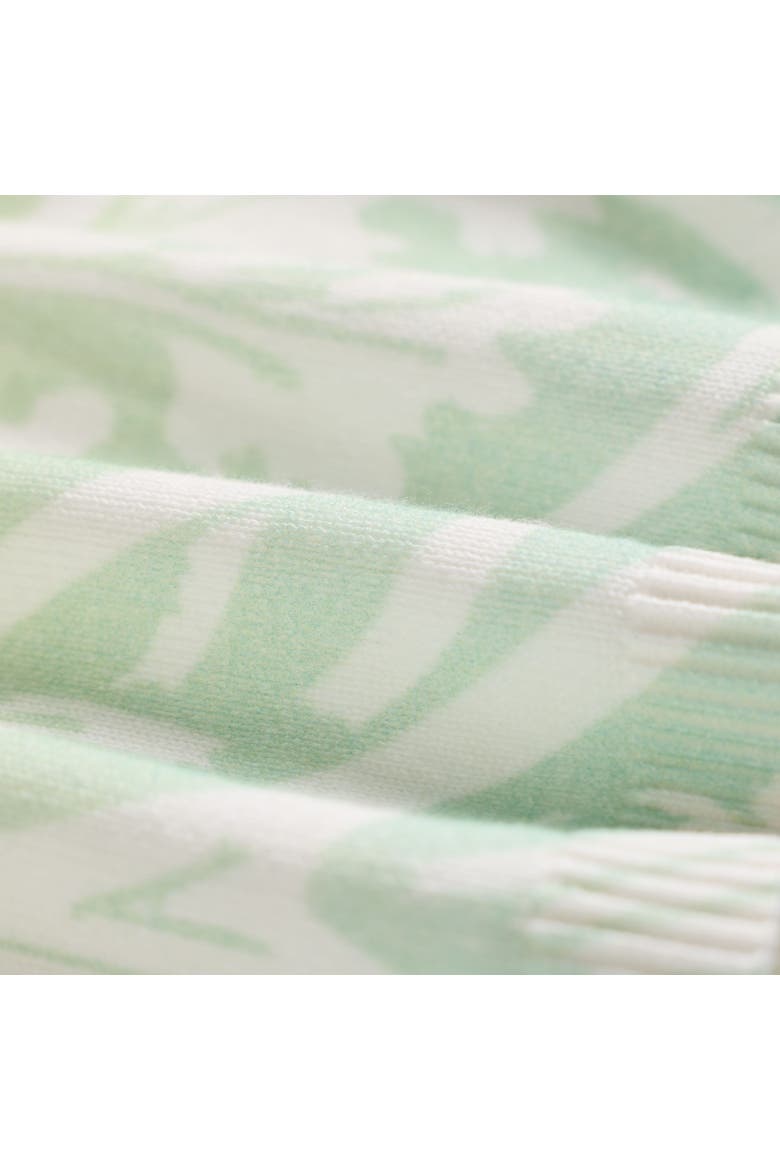 Knit Monogram Shorts, Alternate, color, Citron Ombre