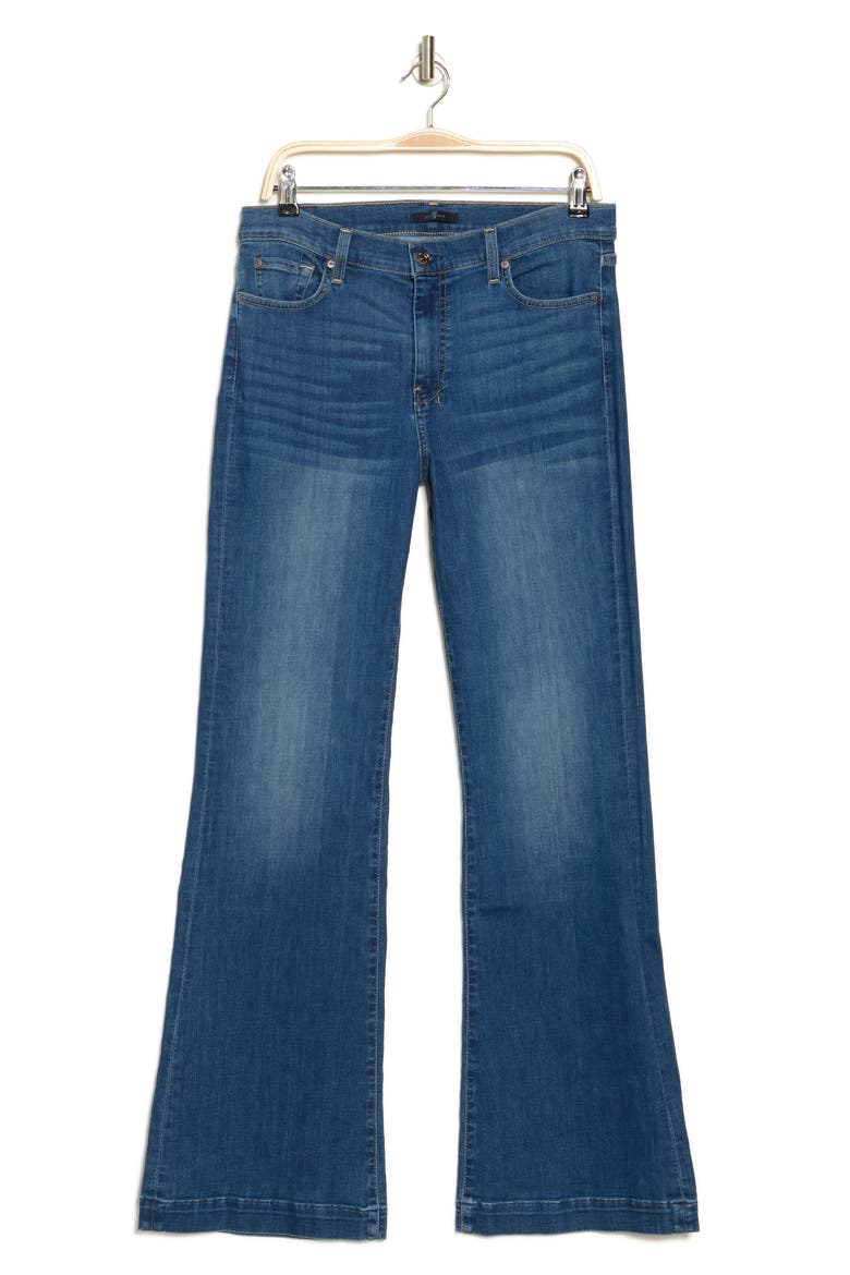 Dojo Flare Jeans, Main, color, ATHNBLUMAL