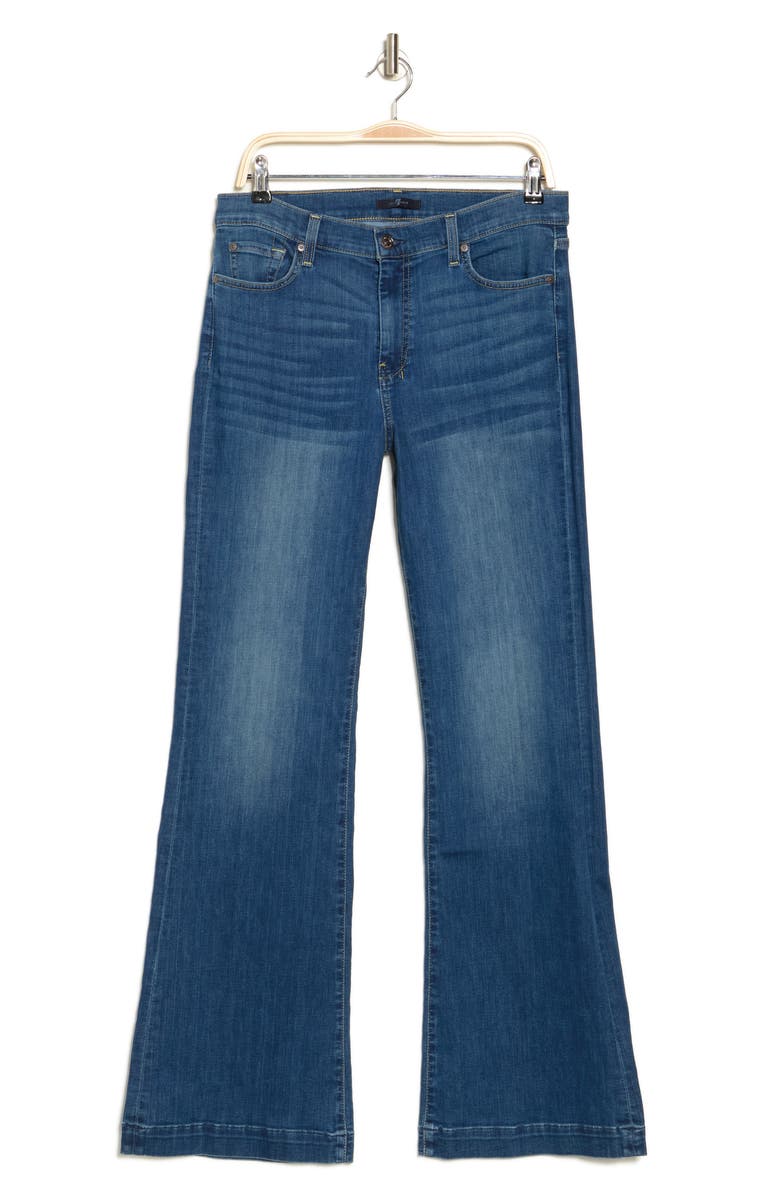 7 For All Mankind Dojo Flare Jeans, Main, color, Athnblumal