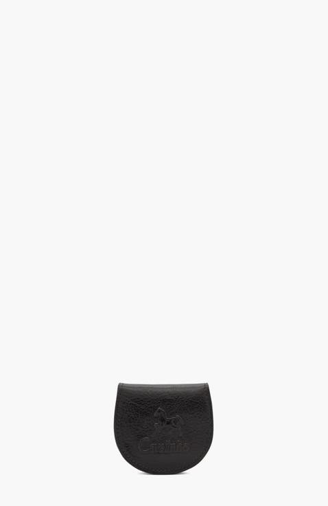 Gentleman Leather Round Coin Purse 532
