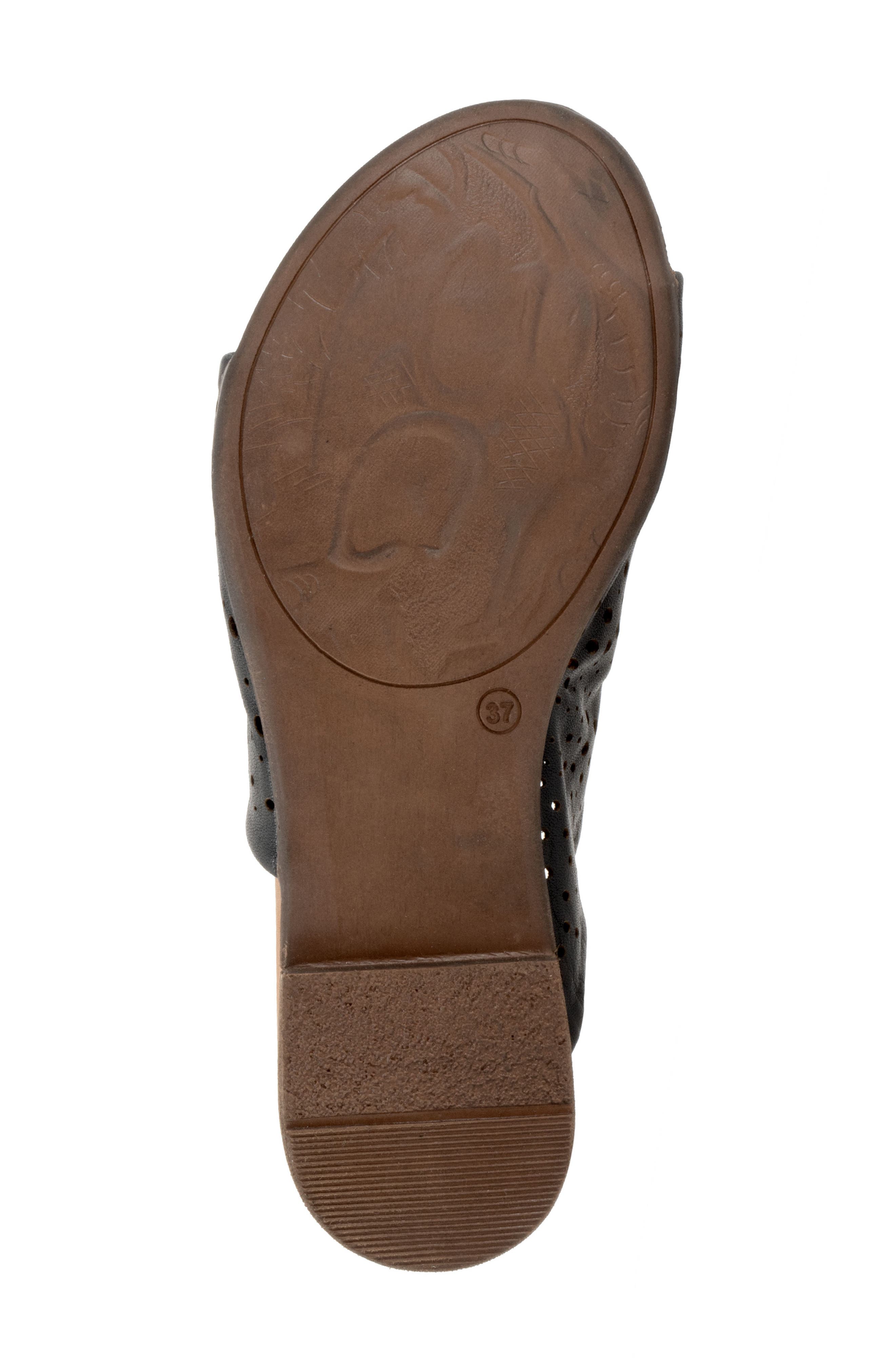 Bueno Turner Perforated Slide Sandal, Alternate, color, 