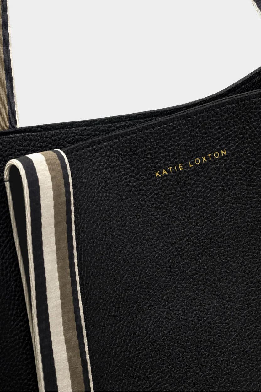 Katie Loxton Hallie Tote Bag in Black, Alternate, color, 