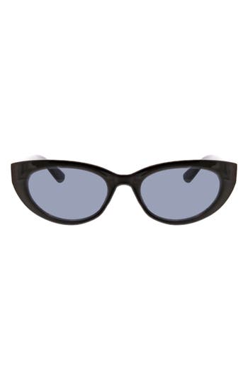Bcbg 54mm Cat Eye Sunglasses In Black