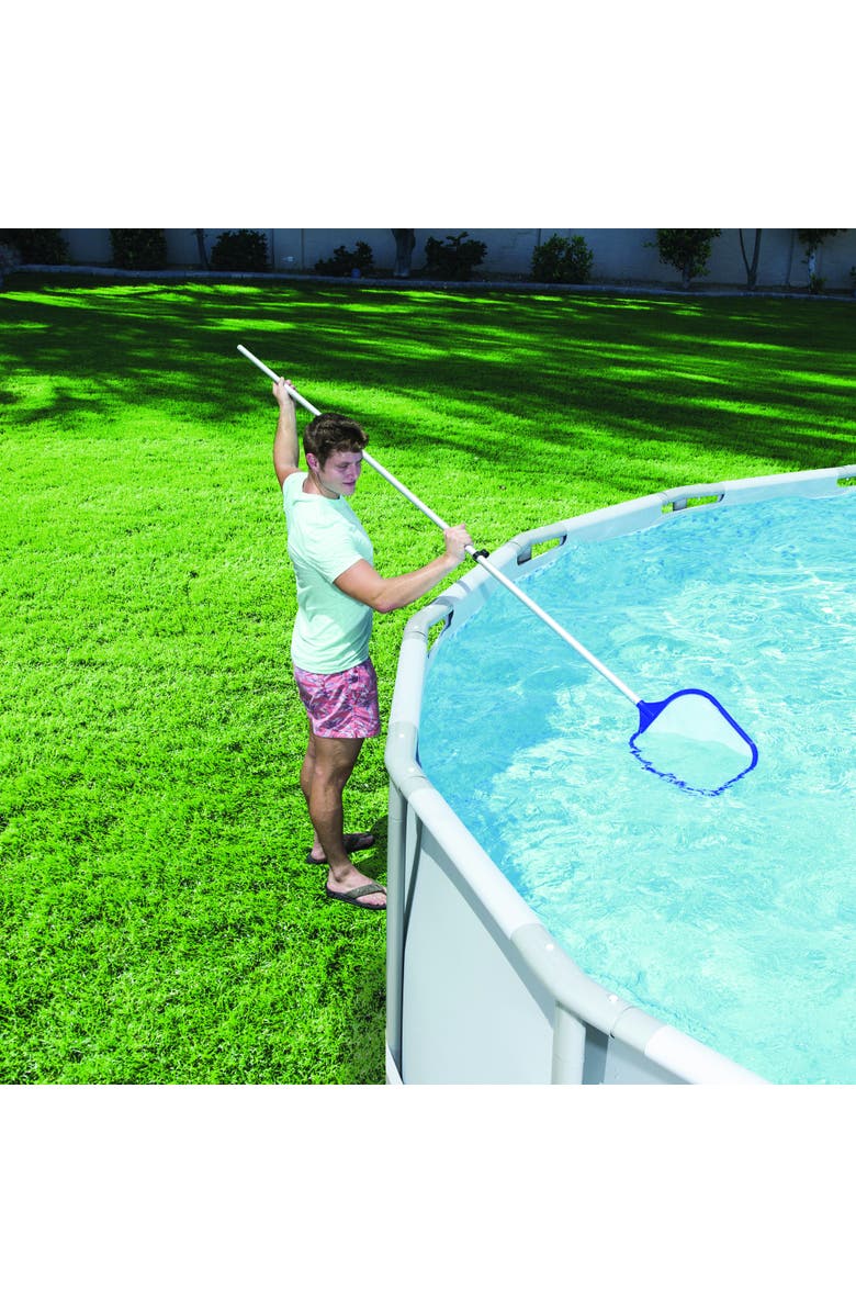 Flowclear Bestway Flowclear Above Ground Pool Maintenance Kit | Features Vacuum and Leaf Skimmer Heads, Alternate, color, 