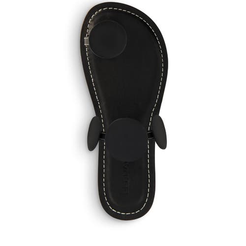 Bernardo Footwear New Moon Toe Loop Sandal In Black