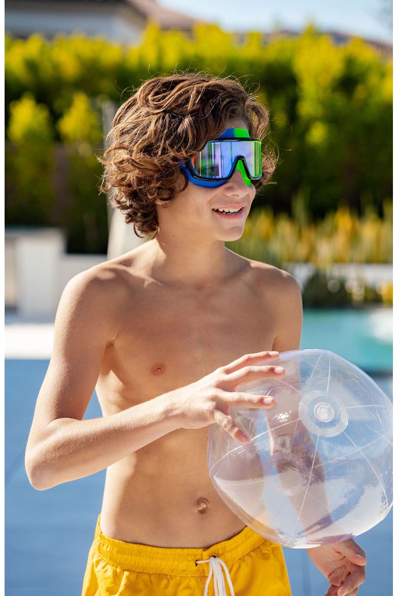 Kids' Shield Swim Goggles, Alternate, color, BLUE