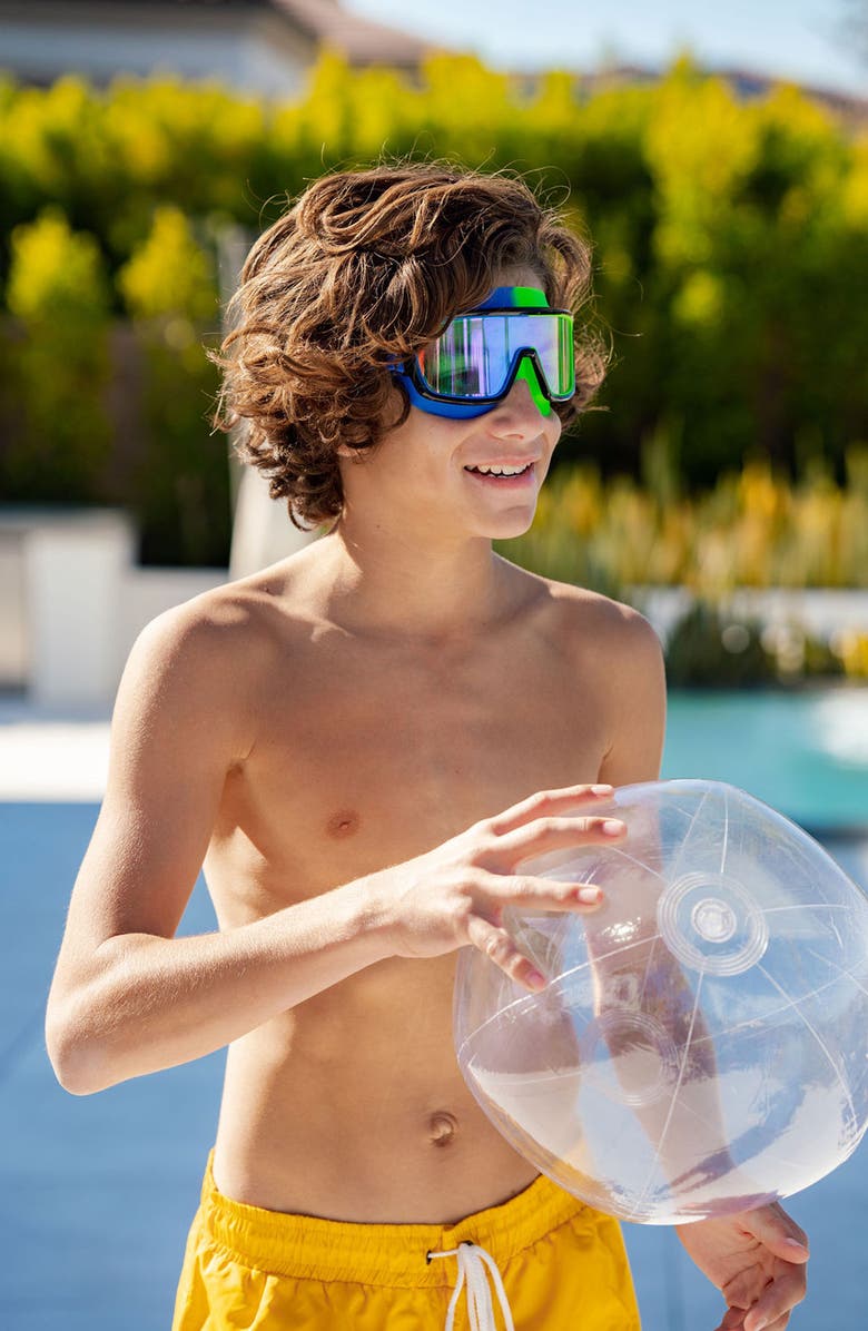 Bling2o Kids' Shield Swim Goggles, Alternate, color, Blue