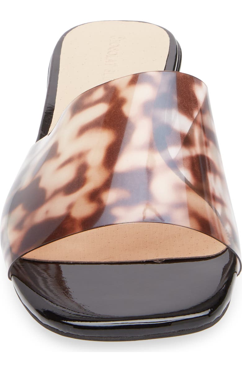 Chocolat Blu Block Heel Sandal, Alternate, color, Black Patent