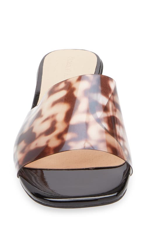Chocolat Blu Block Heel Sandal In Black Patent