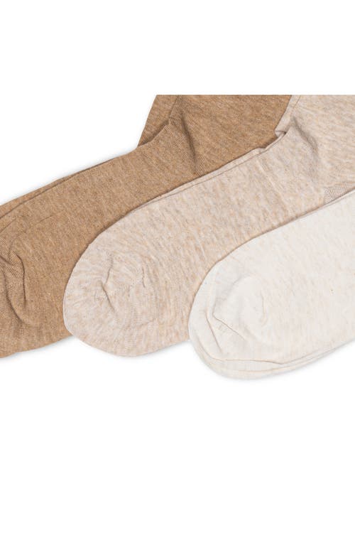 Polo Ralph Lauren 3-pack Classic Crew Socks In Oatmeal Heather Assorted