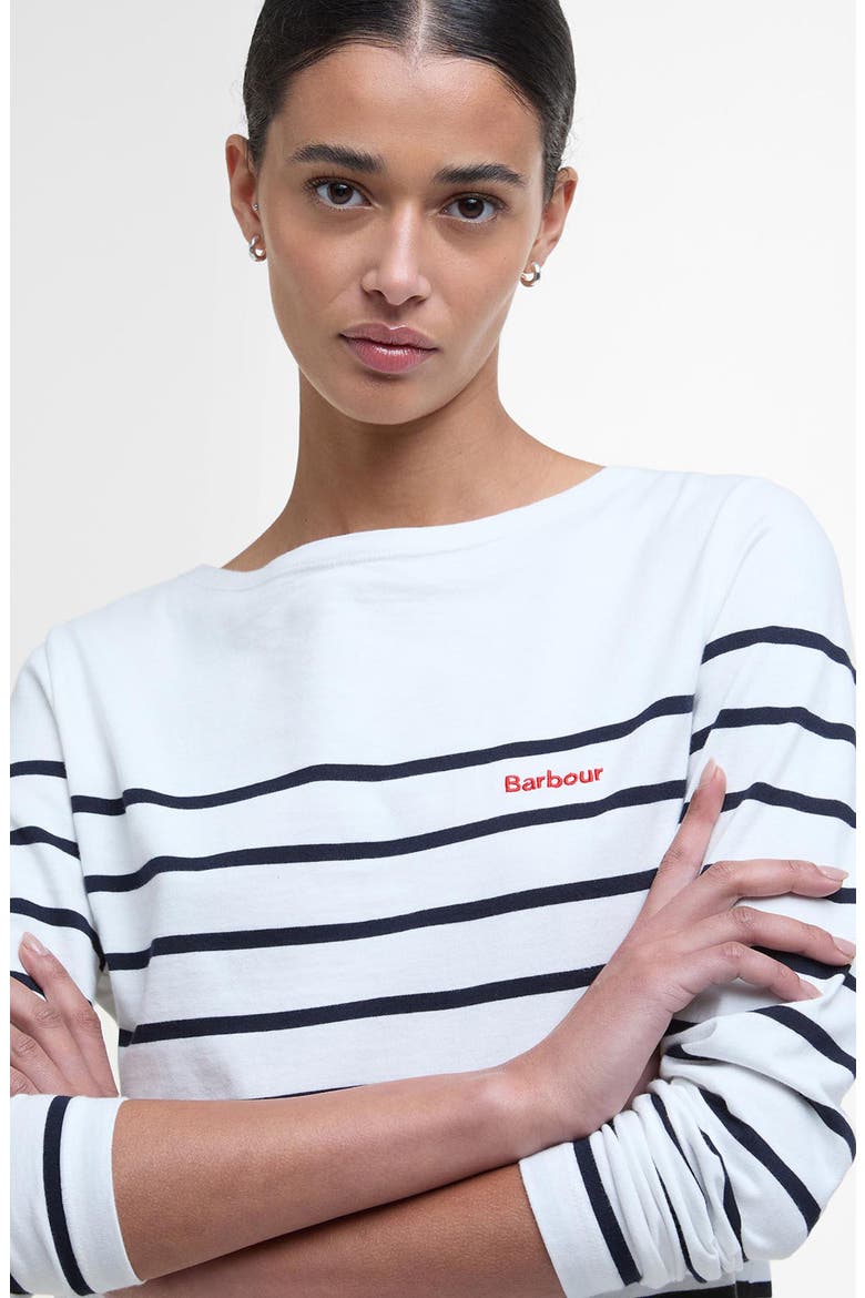 Bradley Stripe Cotton Top, Alternate, color, CLOUD STRIPE