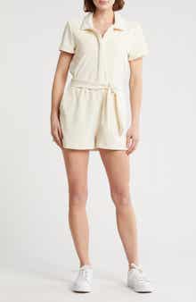 Beyond Yoga Tropez Tie Waist Romper