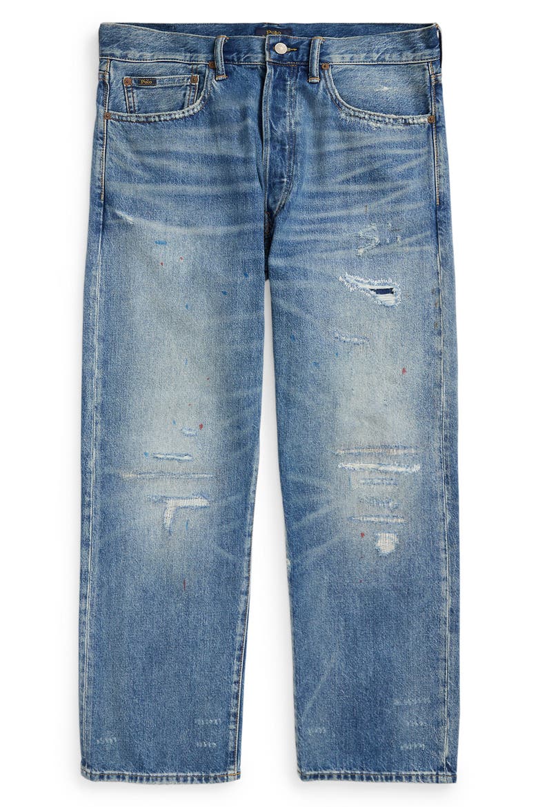 Rigid Straight Leg Jeans, Alternate, color, SURFVIEW V2