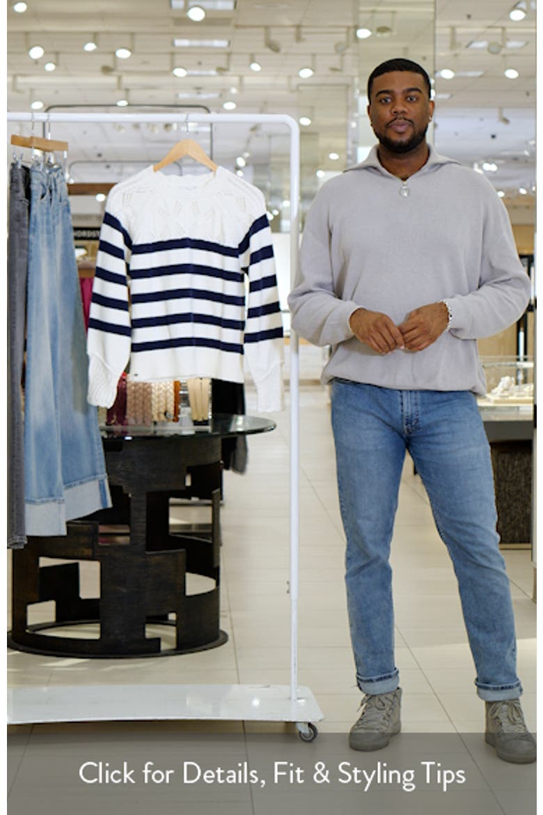 Joy Stripe Sweater video
