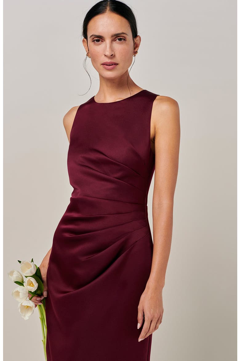 Estrella Gown, Alternate, color, Burgundy