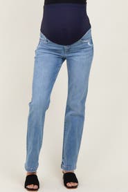 PinkBlush Mid Rise Straight Maternity Jeans