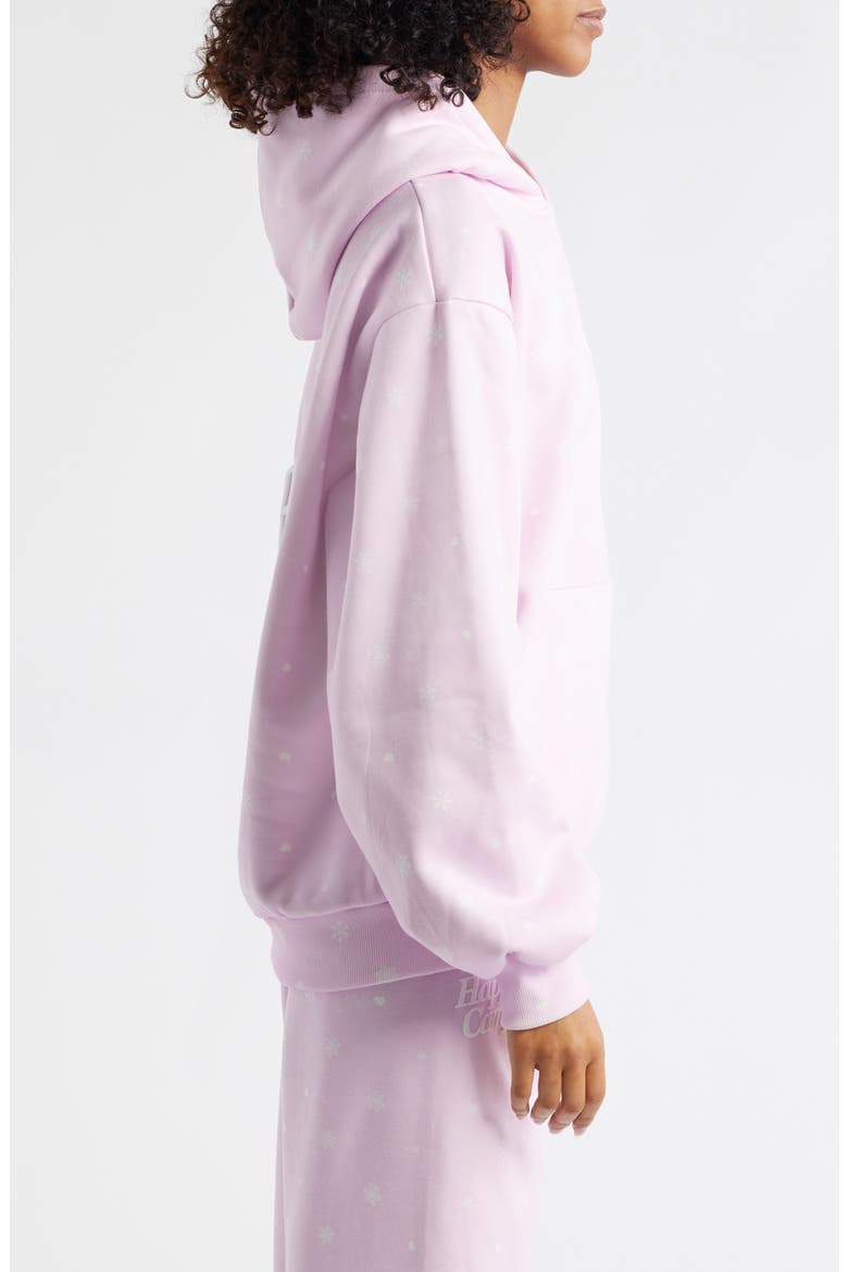 Snow Angel Graphic Hoodie, Alternate, color, LIGHT PINK