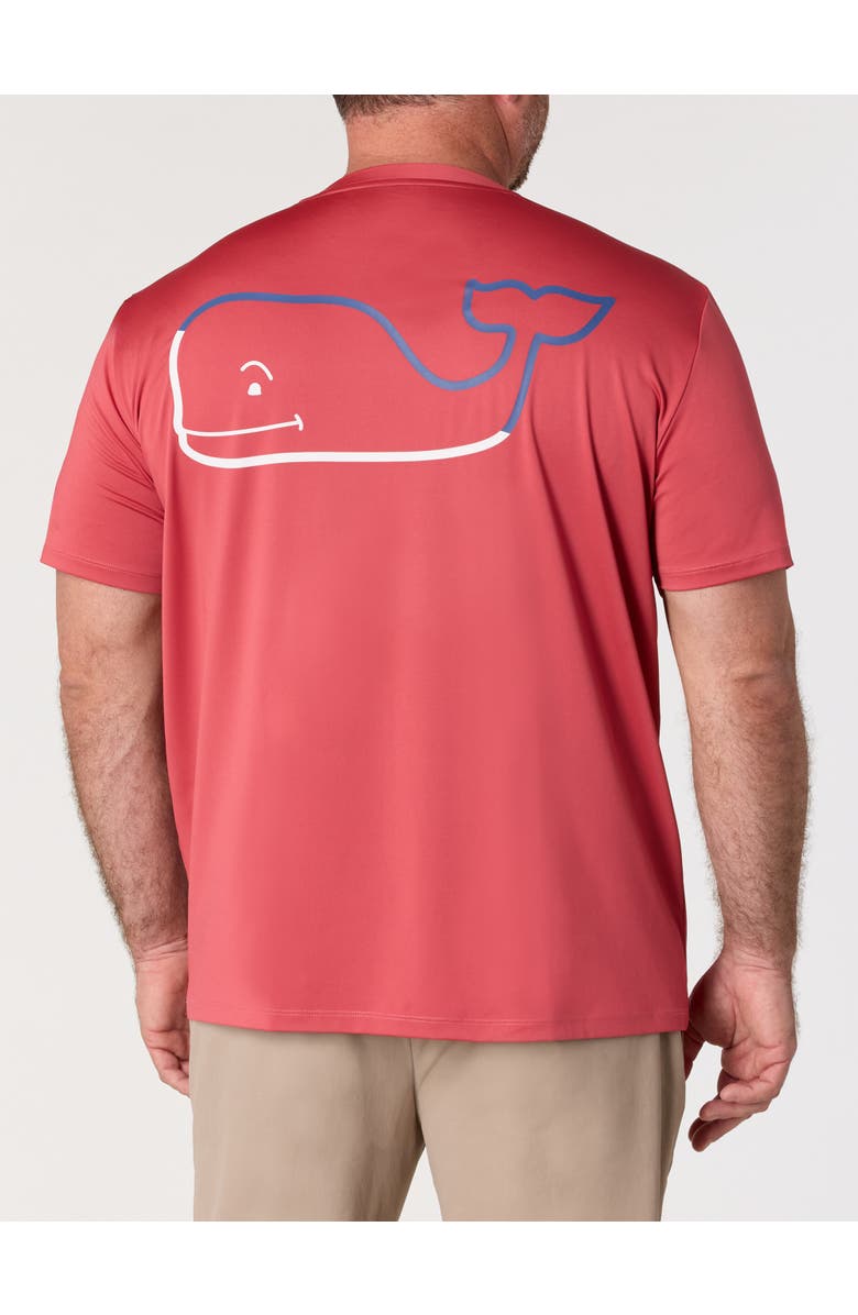 vineyard vines Big & Tall Burgee Whale T-Shirt, Main, color, Mariner