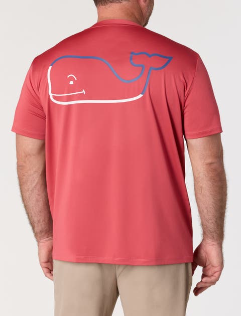 Big & Tall Burgee Whale T-Shirt