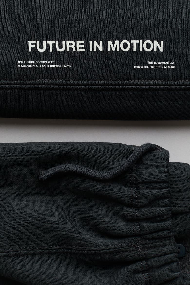 2-piece Sweatshirt And Joggers Set, Alternate, color, Dark gray/Future In Motion