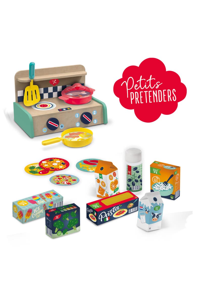 Kitchen Play Set 16 Piece Toy Set, Alternate, color, Multicolored