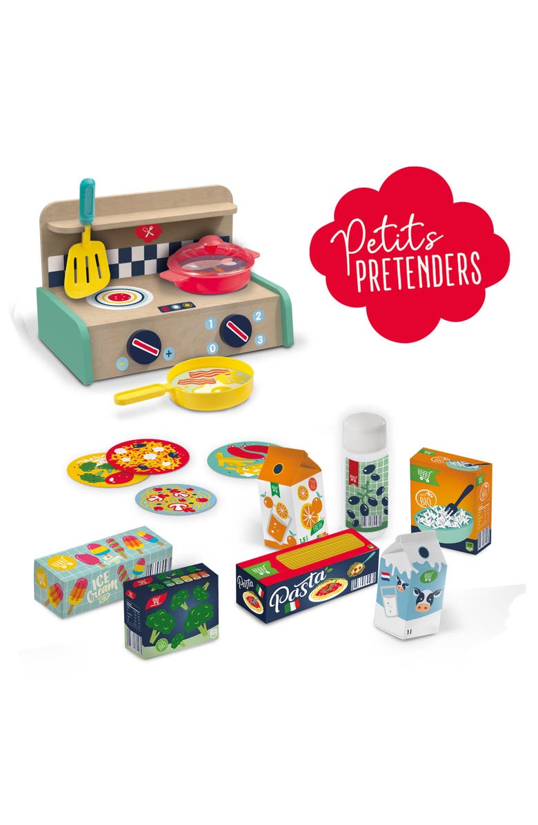 SES Creative Kitchen Play Set 16 Piece Toy Set, Alternate, color, Multicolored