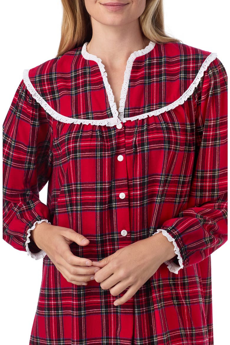Ballet Nightgown, Alternate, color, REDPLAID
