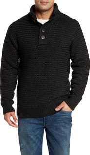 Schott NYC Military Henley Sweater