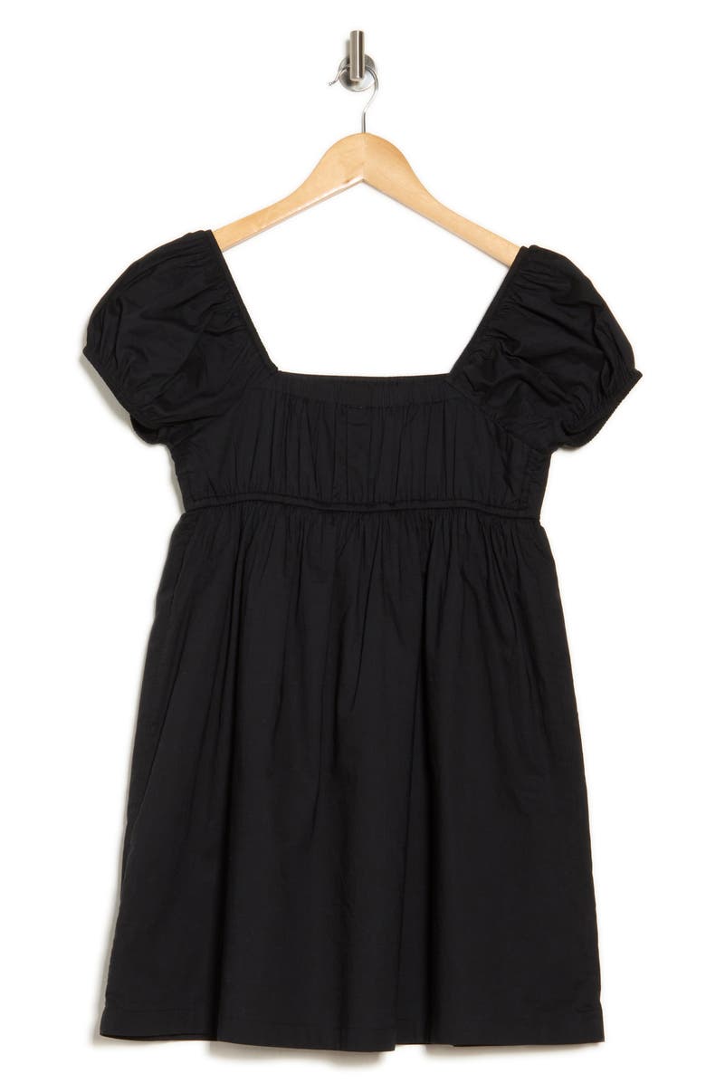 Abound Babydoll Minidress, Alternate, color, Black