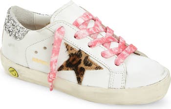 Popular KIDS GOLDEN GOOSE DELUXE BRAND SUPER STAR SHOES PINK PYTHON SNAKE SZ 25 / US 8