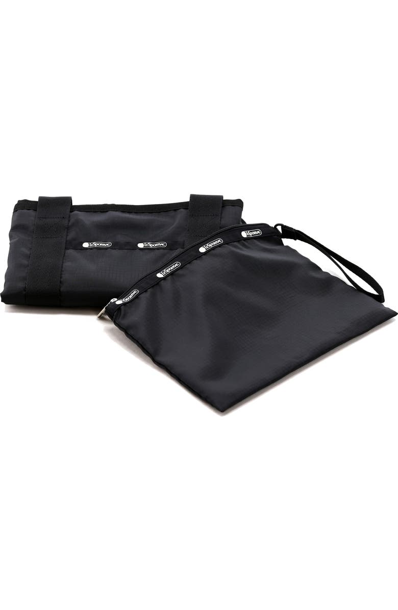 LeSportsac E/W Packable Tote Bag, Alternate, color, Jet Black L